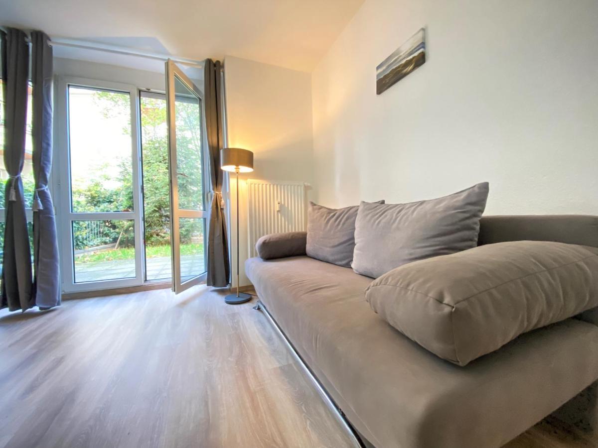 Wohlfuehl-Apartment Mit Kostenfreier Tiefgarage, Wifi & Terrasse Leipzig Exteriör bild