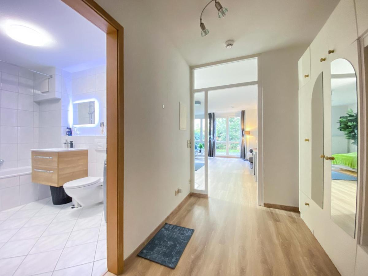Wohlfuehl-Apartment Mit Kostenfreier Tiefgarage, Wifi & Terrasse Leipzig Exteriör bild