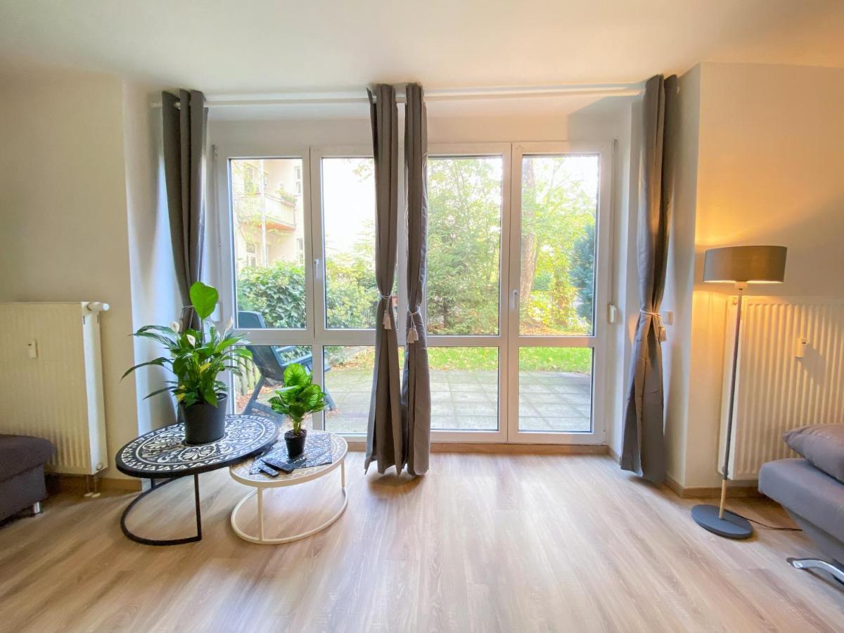Wohlfuehl-Apartment Mit Kostenfreier Tiefgarage, Wifi & Terrasse Leipzig Exteriör bild